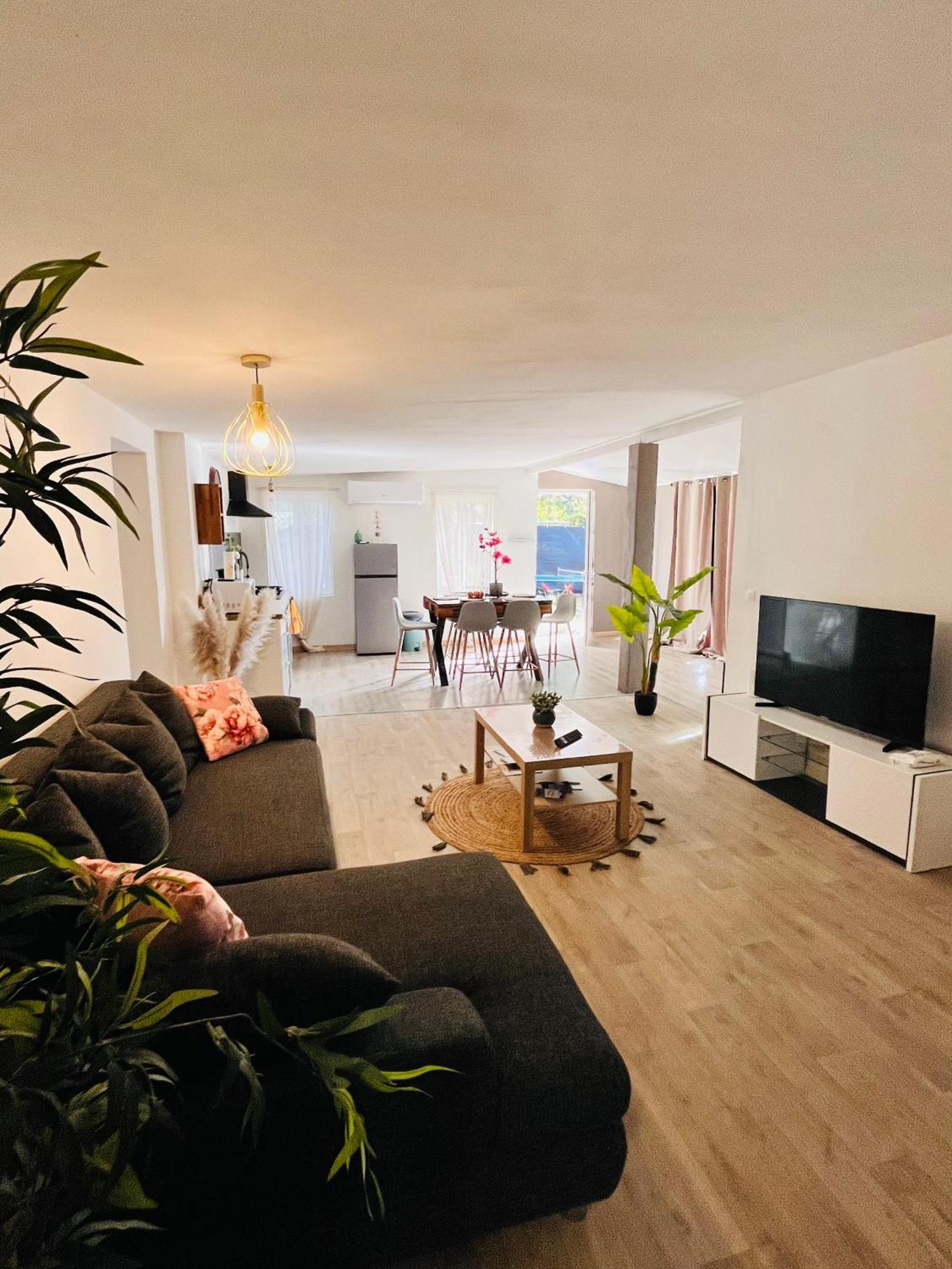 Willa Location T3 Jardin Avec Piscine Mèze Zewnętrze zdjęcie